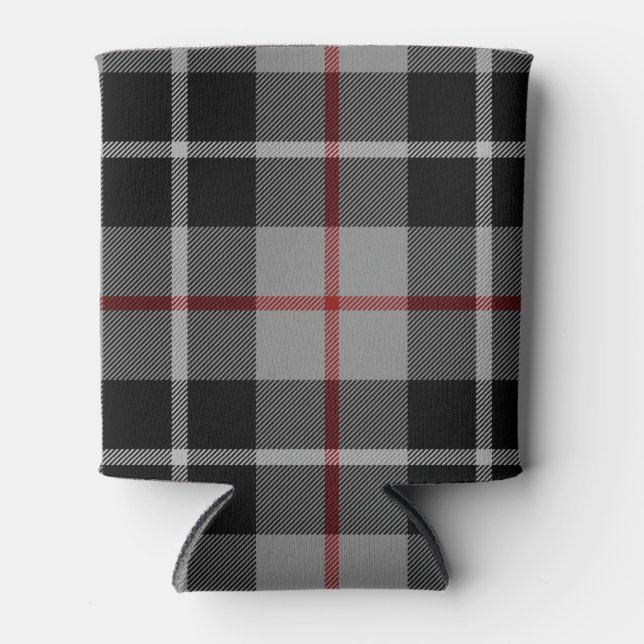 Porta-lata Xadrez escocesa Clan Thompson Tartan (Frente)