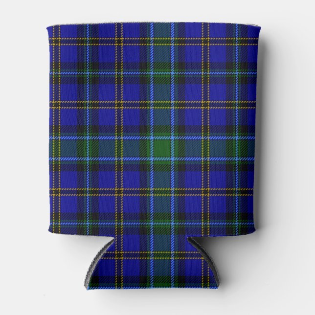 Porta-lata Xadrez Escocesa Clan Weir Tartan (Frente)