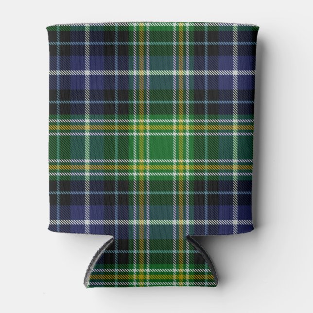 Porta-lata Xadrez Escocesa de Clan MacKellar Tartan (Frente)