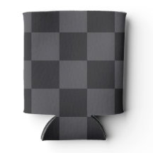 Xadrez Geométrico Preto e Cinza Croata