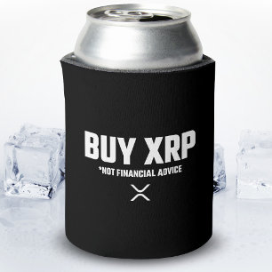 Porta-lata XRP Crypto Memory Not Financial Advice Dispenser