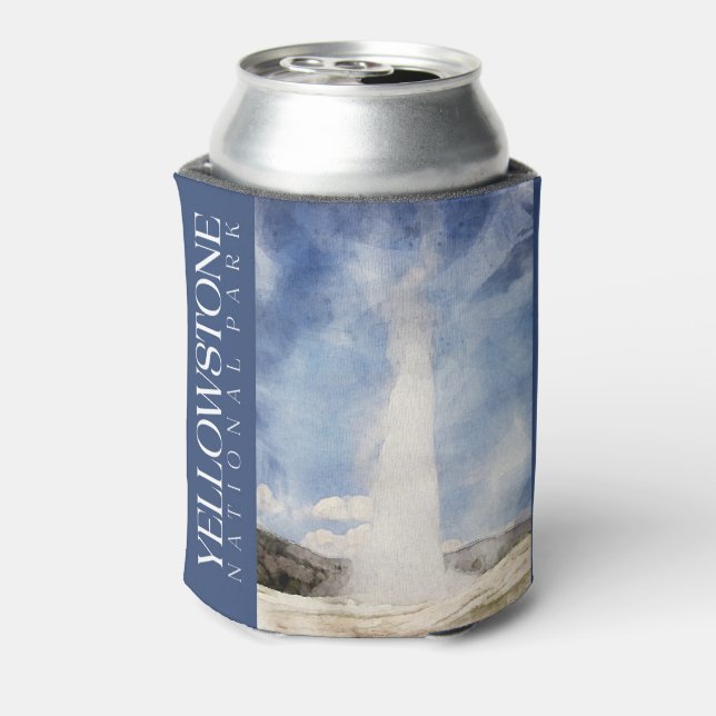 Porta-lata Yellowstone National Park Can Cooler (Can Back)