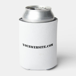 Porta-lata YourWebSite.com