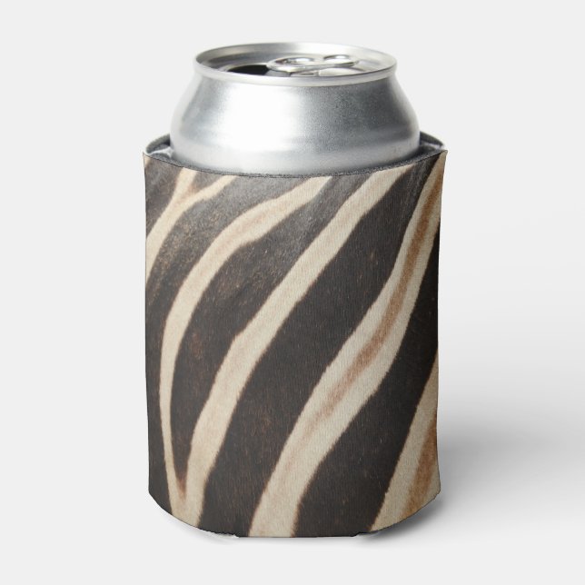 Porta-lata Zebra Print Cooler (Can Front)