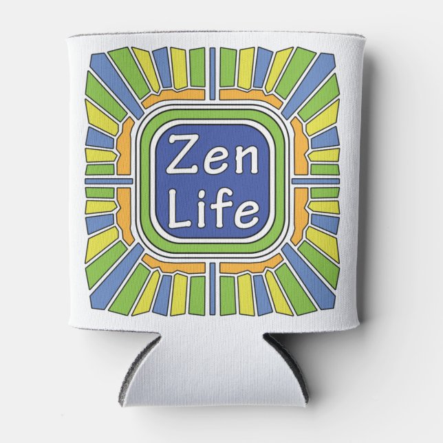 Porta-lata Zen Life para mim (Frente)