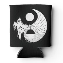 Zen Yin Yang Black White