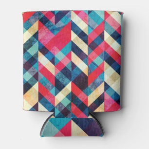 Porta-lata Zigzag de hipster: arraste o padrão sem soldadura.