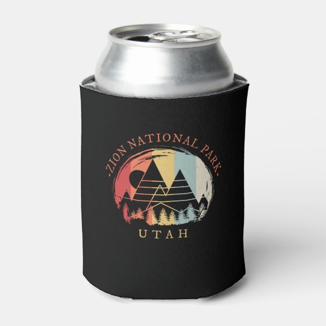 Porta-lata Zion National Park Vintage (Can Front)
