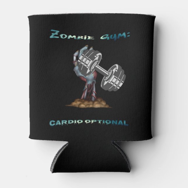 Porta-lata Zombie Gym: Cardio Opcional Zombie Gym (Frente)