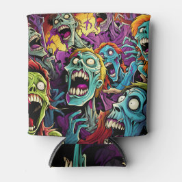 Porta-lata Zombies de Cartoons Divertidos