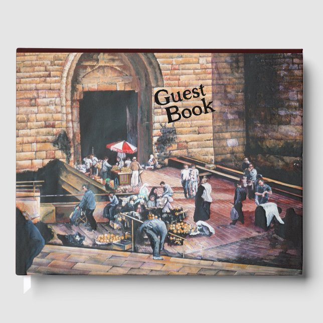 Porta Ouro de Damasco, Livro Convidado de Jerusalé (Frente)