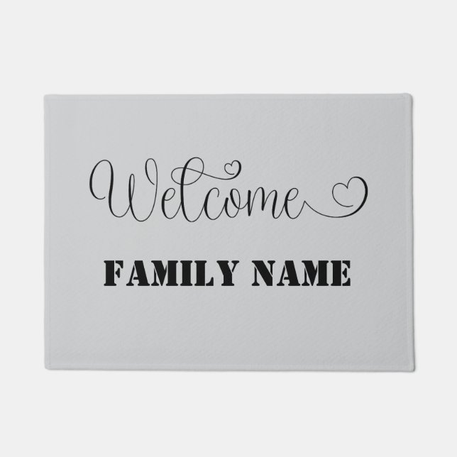 Porta para presente personalizado de tapete interi (Frente)