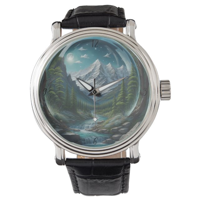 Porta Personalizada de Relógio de Parede (Frente)