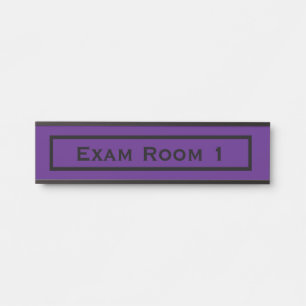 Porta Placa de Identificação da Sala de Exame do Dentist
