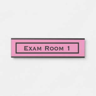 Porta Placa de Identificação da Sala de Exame do Dentist