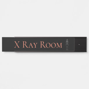 Porta Placa de Nomes de Manipulação da Sala de Raio X