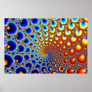 Portal Hipnótico - Poster Fractal