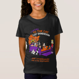 Portal para a Dimensão dos Gatos: Camiseta do Caos