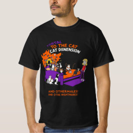 Portal para a Dimensão dos Gatos: Camiseta do Caos