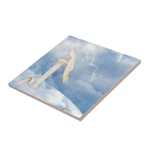 Portão Do azulejo Do Céu