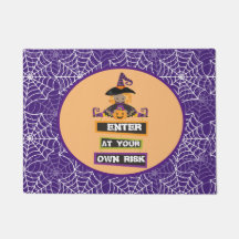 Portão ou tapete de bruxa das bruxas