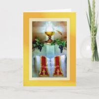 Portaria tradicional de aniversário para o Cartão