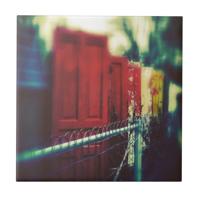 Portas da cerca de privacidade (Frente)