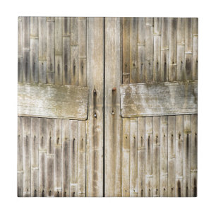 Portas de bambu