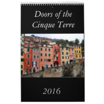 Portas do calendário de Cinque Terre 2016