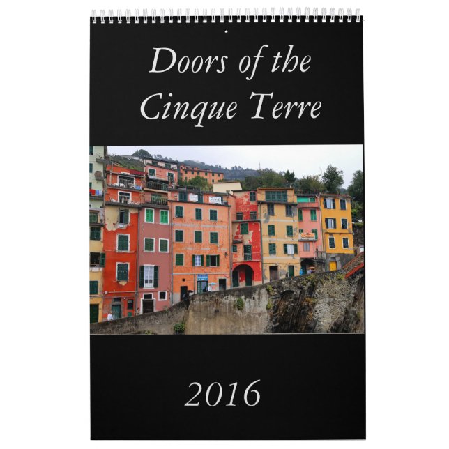 Portas do calendário de Cinque Terre 2016 (Capa)