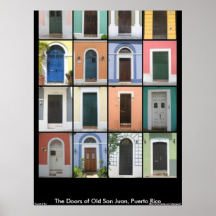 Portas do Poster San Juan Antigo