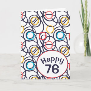 Portas Funky para o 76.º Cartão de Aniversário