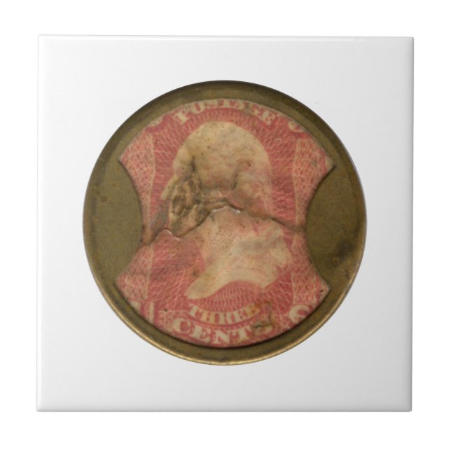 Porte postal incluido de Três-Centavo de Ayers (Frente)