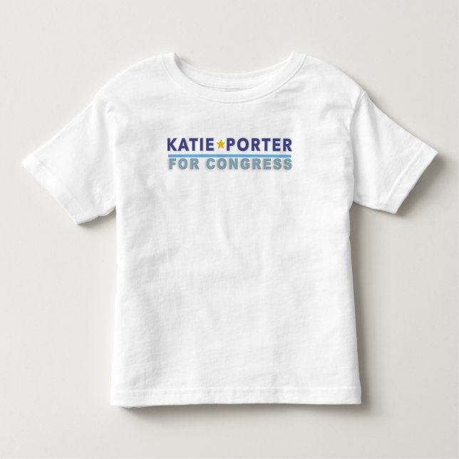 Porteiro de Katie da camiseta da criança para o (Frente)