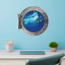 Porthole - Excelente de Muro de Tubarão Branco