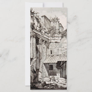Pórtico de Otávia Roma Arte Preto e Branco