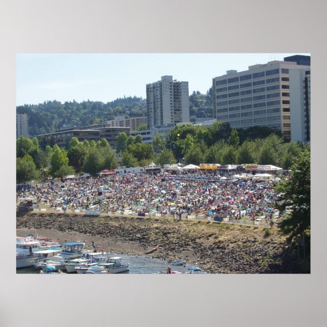 Portland Blues Festival 4 de julho de 2005 Poster (Frente)