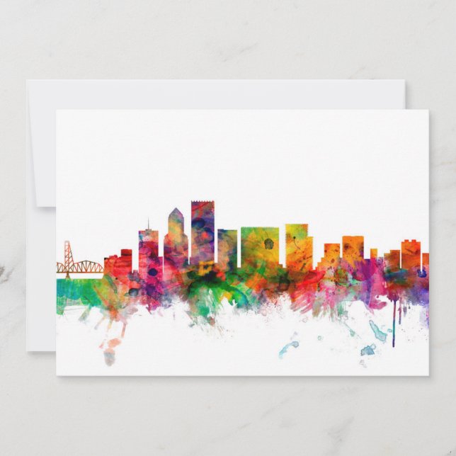 Portland Oregon Skyline (Frente)