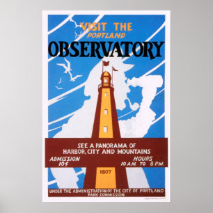 Portland, Poster do Observatório do Maine