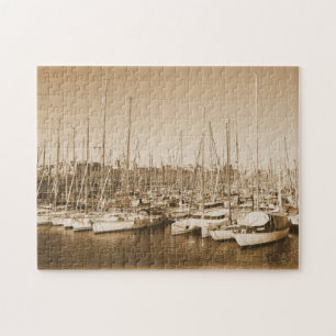 Porto de Barcelona - Espanha - Quebra-cabeça
