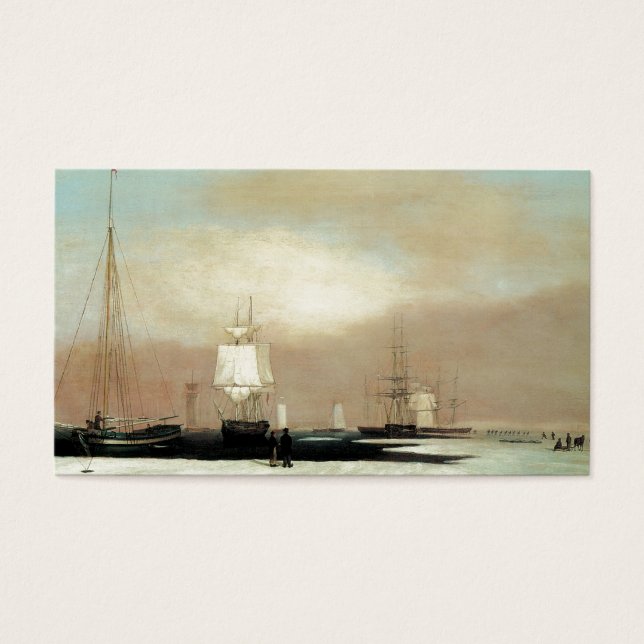 Porto de Boston, 1835 (Frente)