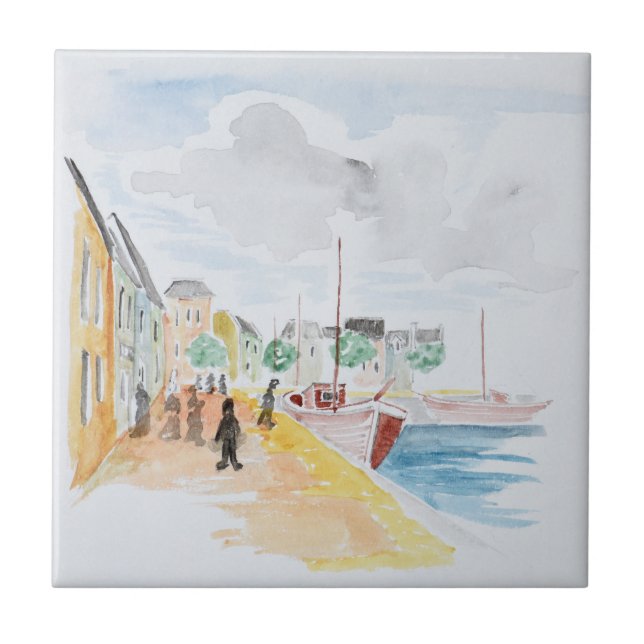 Porto de Concarneau | Bretanha, França (Frente)