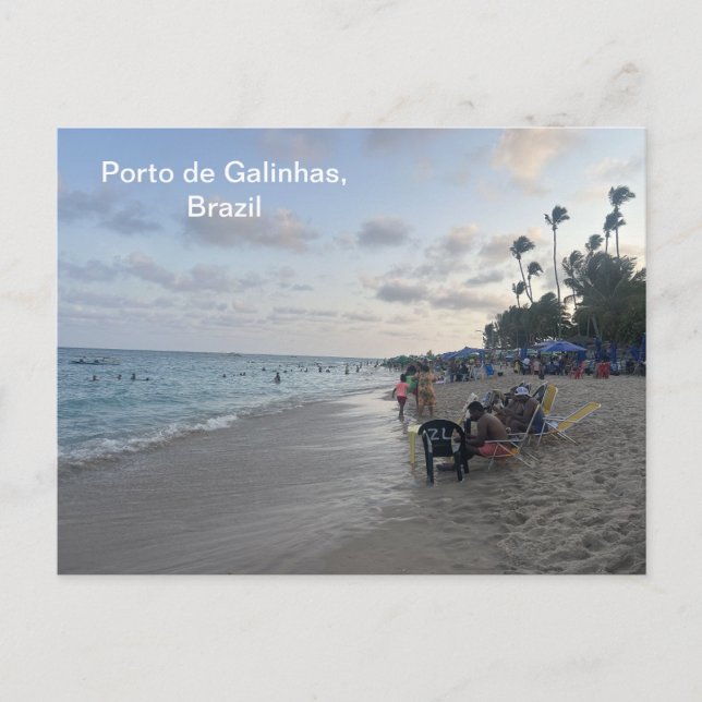 Porto de Galinhas, cartão postal do Brasil (Frente)