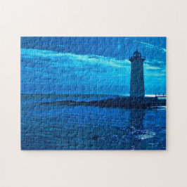 Porto de Portsmouth - quebra-cabeça azul