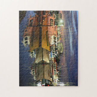 Porto de Westport no quebra-cabeça de serra de