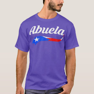 Porto Rico Abuela Camisa Bandeira Porto Rico