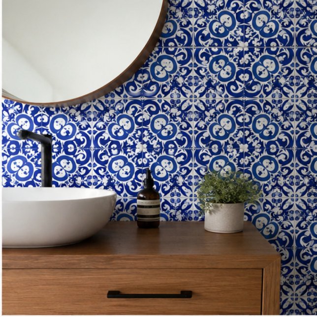 Porto Royale Blue Baroque Elegant Mediterranean  (Criador carregado)
