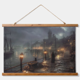 Porto Vitoriano por Noite: Aldeia de Pesca