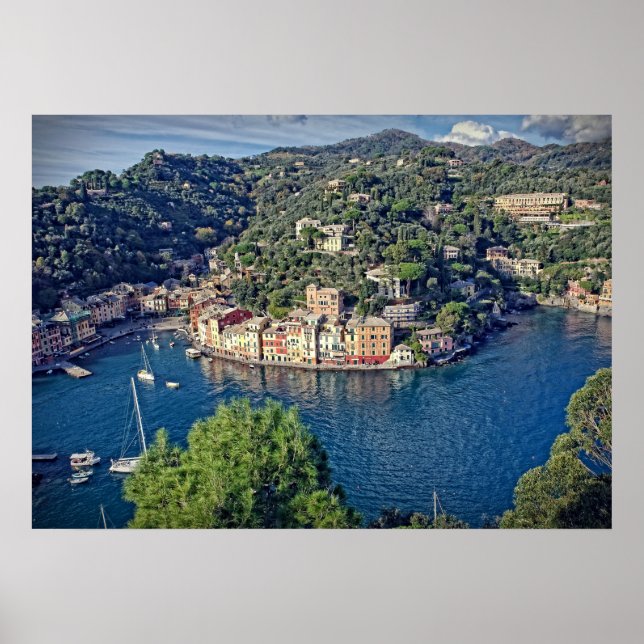 Portofino, Itália - Poster (Frente)