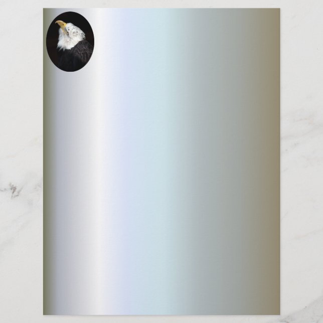 Portriato de águia careca (Frente)